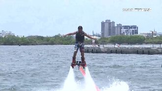 水上鋼鐵人來了　國中生參賽勇奪第一