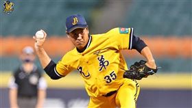 兄弟日籍洋投牧田和久。（資料圖／中信兄弟提供）