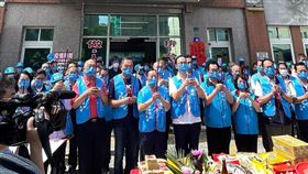 ▲朱立倫17日南下苗栗主持黨部主委交接儀式。（圖／翻攝自朱立倫臉書）