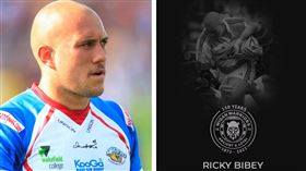 40歲英國退役橄欖球星畢比（Ricky Bibey）疑性愛遊戲過頭，猝死義大利飯店。（圖／翻攝自Twitter）