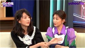 賈靜雯，柯佳嬿，比莉登上《佼心食堂》。（圖/Yahoo TV《佼心食堂》提供）