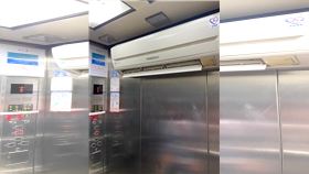  電梯 冷氣 （圖／游先生提供）