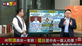 張宇韶指出柯文哲辦雙城論壇就是要搶錢搶票搶代理權