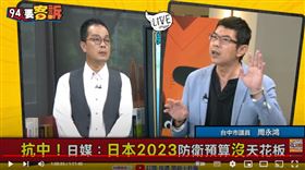 周永鴻指出日本改變以往被動防衛，對於整個印太地區的和平是好事