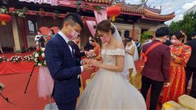 集體結婚,台中,人口正成長(圖/台中市政府提供)