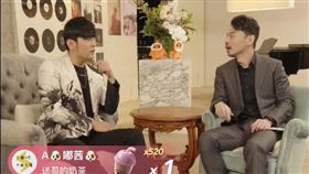 周杰倫開直播現場彈奏《粉色海洋》，並曝光《周遊記2》預告片段。（圖／翻攝自快手直播）