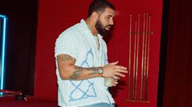 德瑞克驚傳在瑞典夜店遭逮捕。（圖／翻攝自champagnepapi IG）