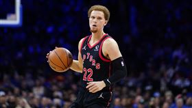 ▲暴龍2年級生弗林（Malachi Flynn）在業餘聯賽單場攻下73分。（圖／美聯社／達志影像）