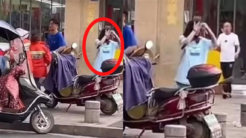 亂丟垃圾被制止　保時捷女毆打清潔隊