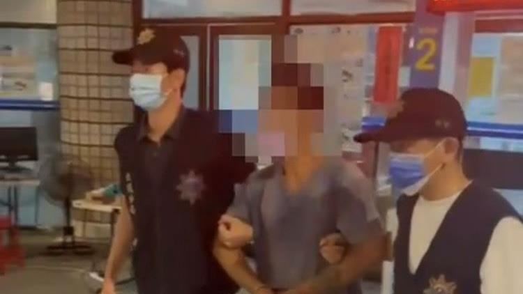 街友隨機打人、拉口罩吐口水被逮