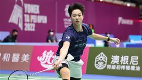 台灣女將「小小白」白馭珀晉級16強。（圖／大會提供）