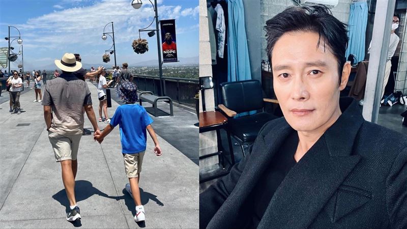 影帝7歲兒子曝光！手牽手進環球影城