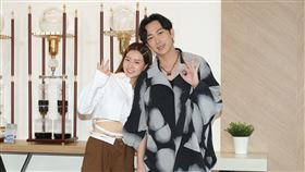 施名帥、陳語安出席《愛情發生在三天後》媒體聯訪。（圖／記者楊澍攝影）