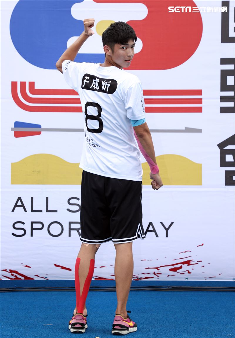 「全明星運動會」第四季于成炘。（記者邱榮吉/攝影）