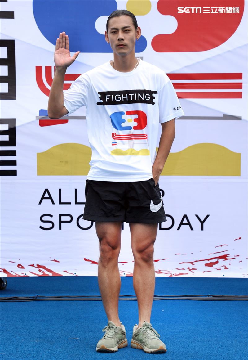 「全明星運動會」第四季各務孝太。（記者邱榮吉/攝影）