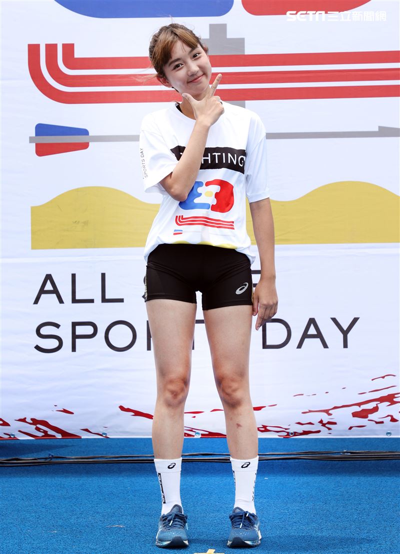 「全明星運動會」第四季林玉書。（記者邱榮吉/攝影）