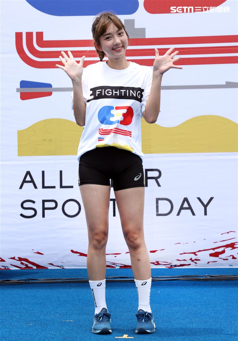 「全明星運動會」第四季林玉書。（記者邱榮吉/攝影）