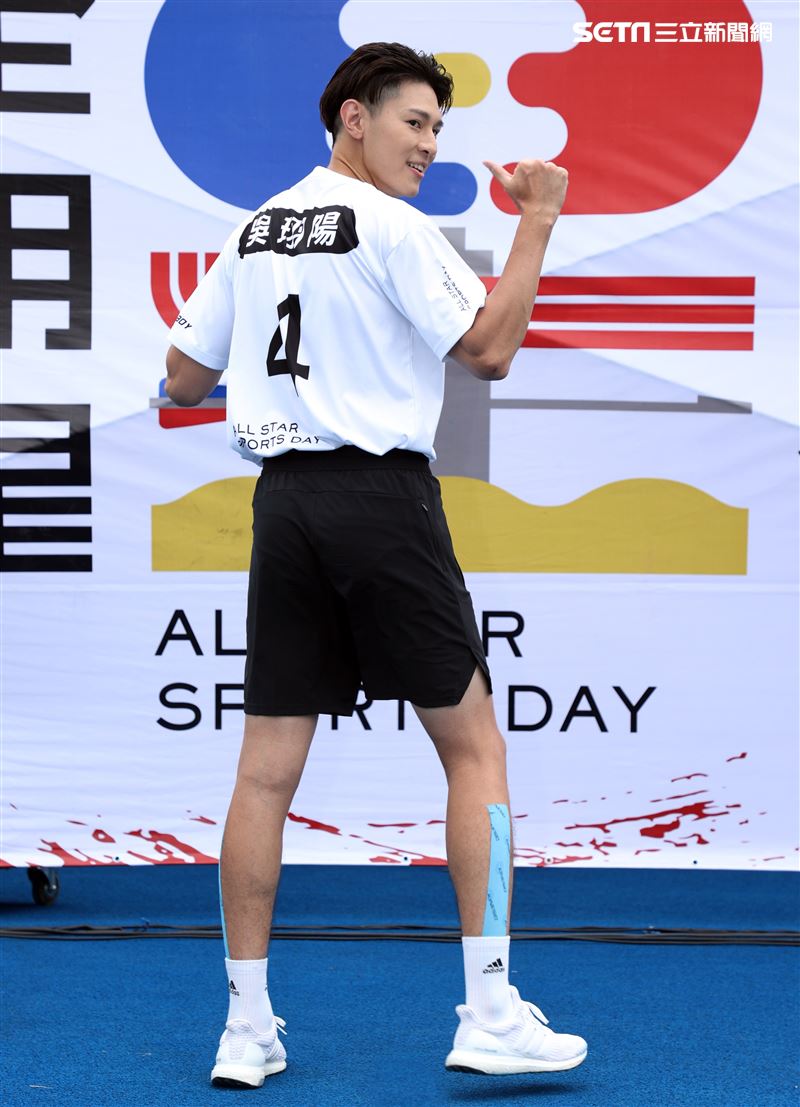 「全明星運動會」第四季吳珝陽。（記者邱榮吉/攝影）