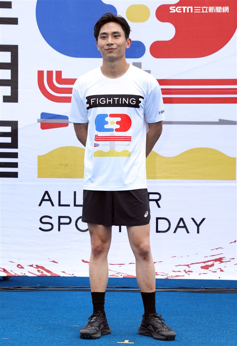 「全明星運動會」第四季林家佑。（記者邱榮吉/攝影）