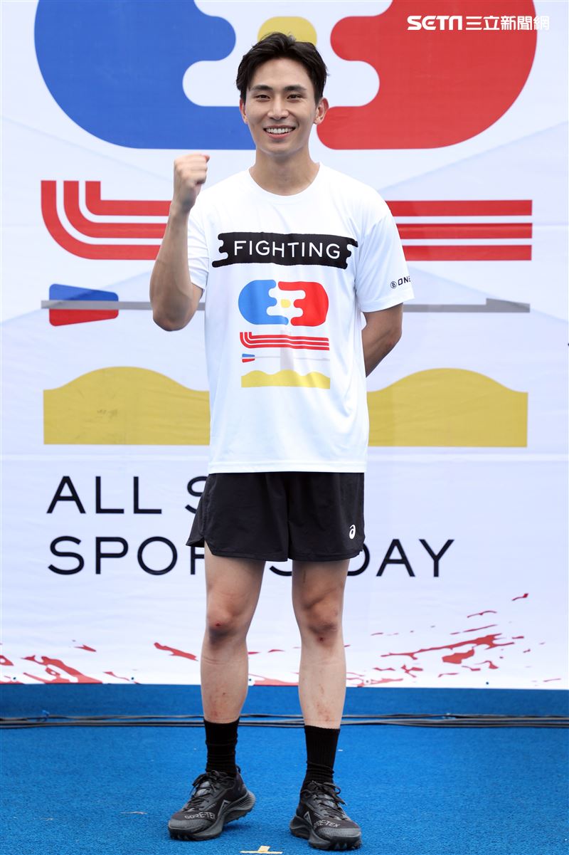「全明星運動會」第四季林家佑。（記者邱榮吉/攝影）