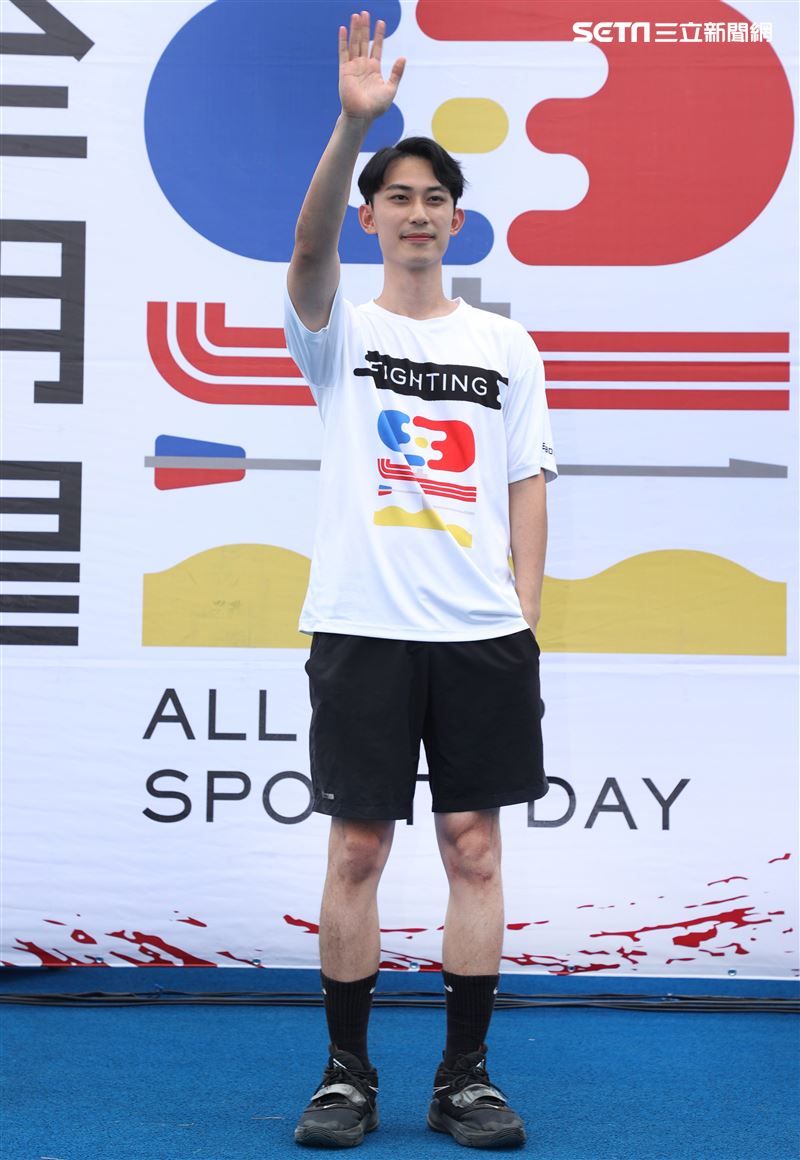 「全明星運動會」第四季林志宇。（記者邱榮吉/攝影）