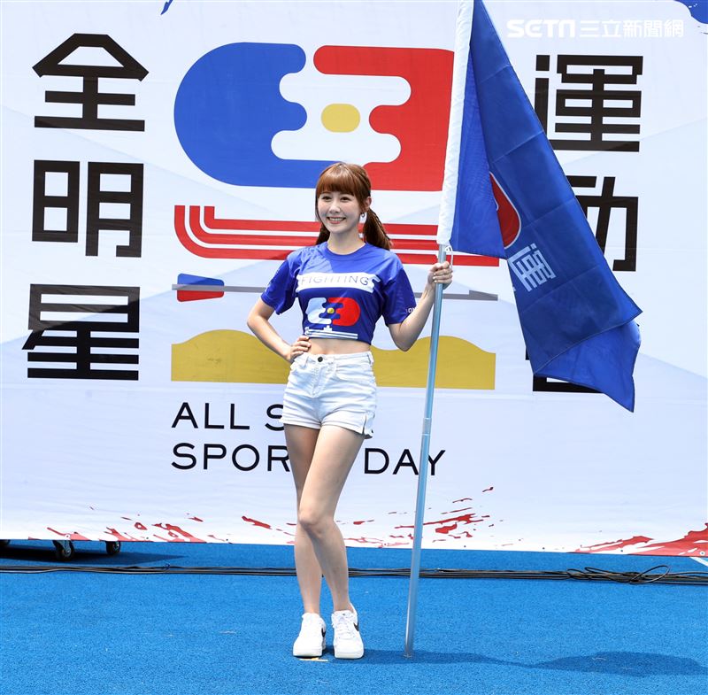 「全明星運動會」第四季畇二。（記者邱榮吉/攝影）