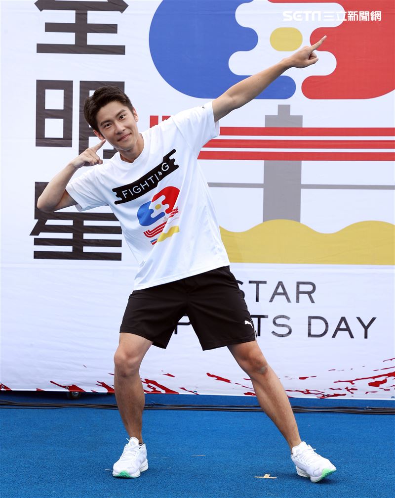 「全明星運動會」第四季張家陞。（記者邱榮吉/攝影）