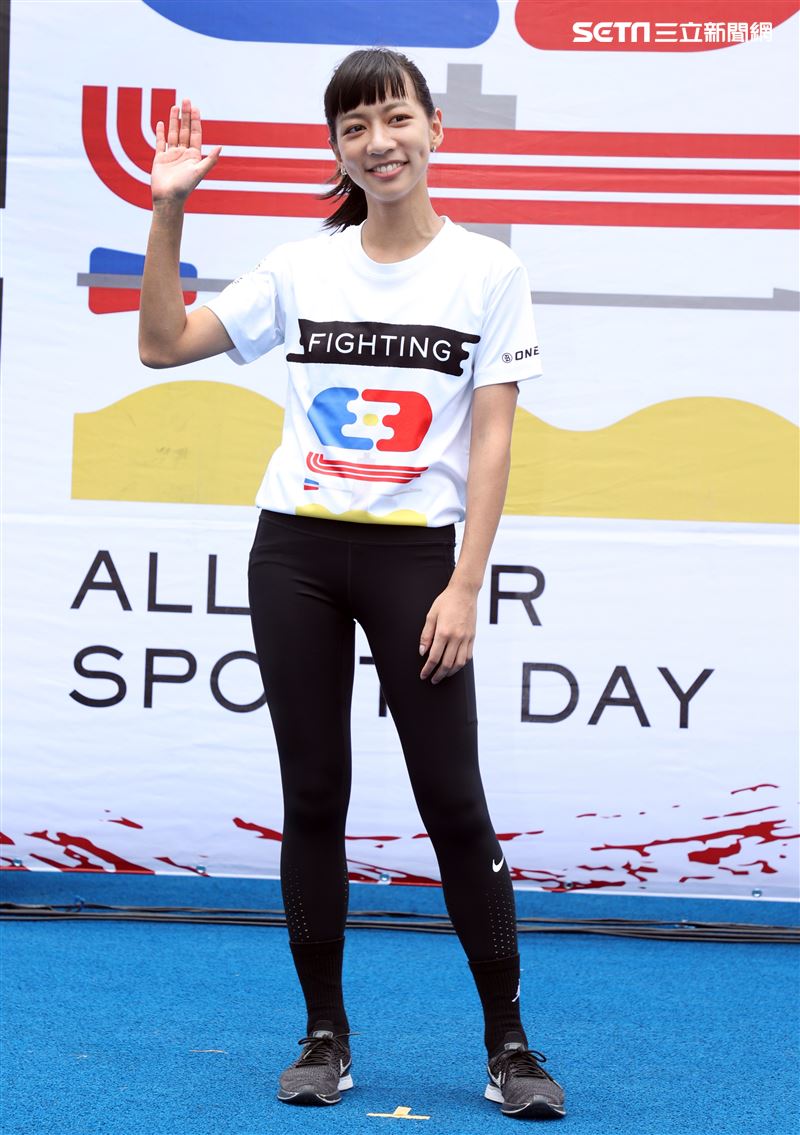 「全明星運動會」第四季陳妤。（記者邱榮吉/攝影）