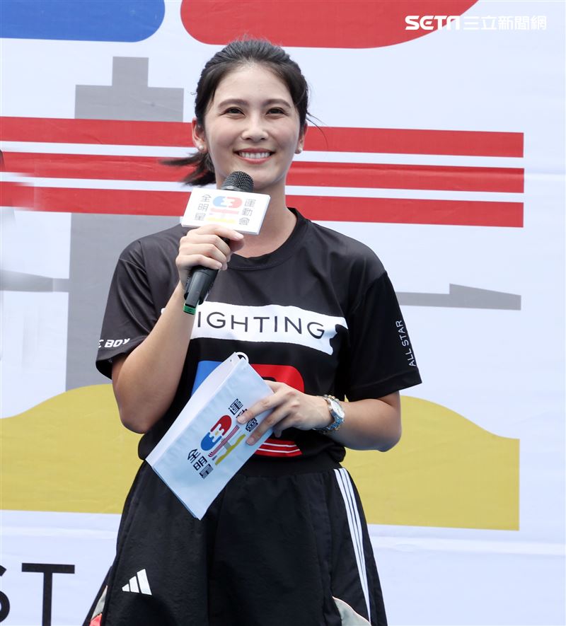 「全明星運動會」第四季新加入主持人卓君澤（卓卓）。（記者邱榮吉/攝影）