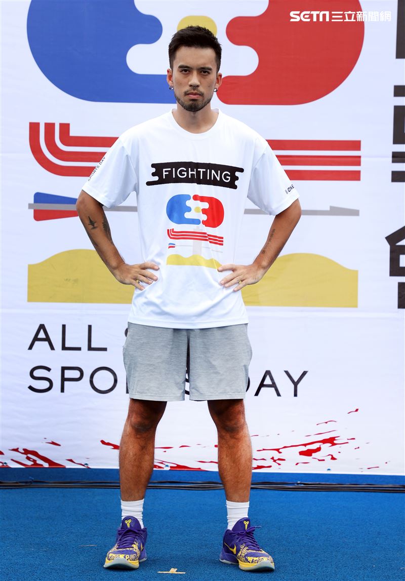 「全明星運動會」第四季彭尊。（記者邱榮吉/攝影）