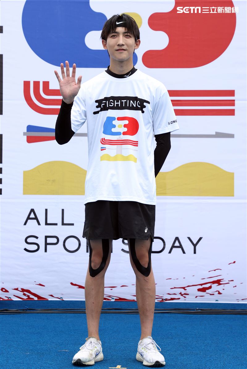 「全明星運動會」第四季黃宏軒。（記者邱榮吉/攝影）