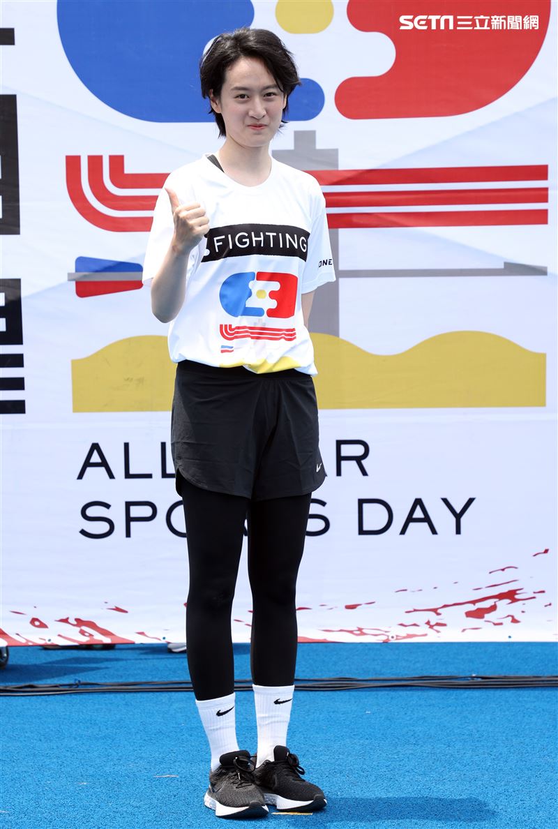 「全明星運動會」第四季葉慈毓。（記者邱榮吉/攝影）