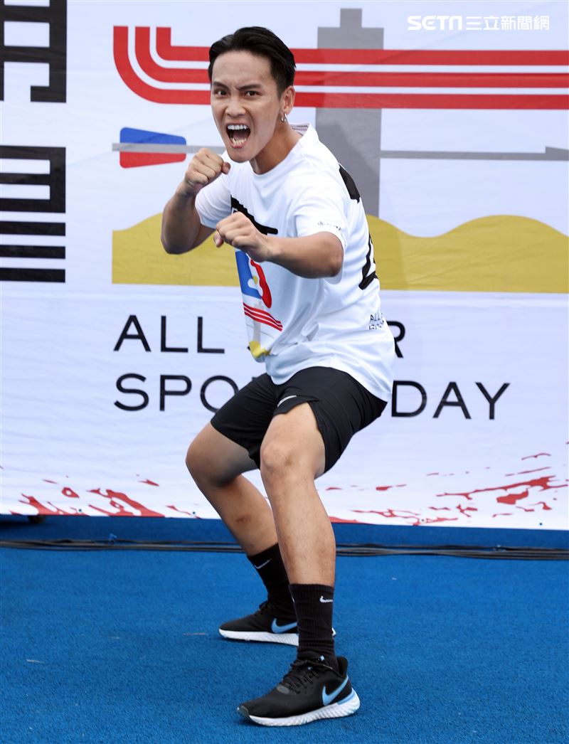 「全明星運動會」第四季漢之。（記者邱榮吉/攝影）