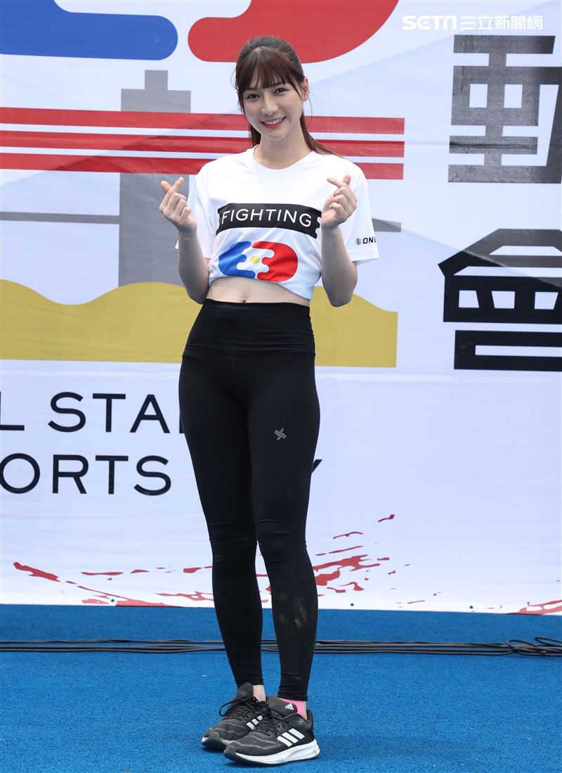 「全明星運動會」第四季劉心語。（記者邱榮吉/攝影）