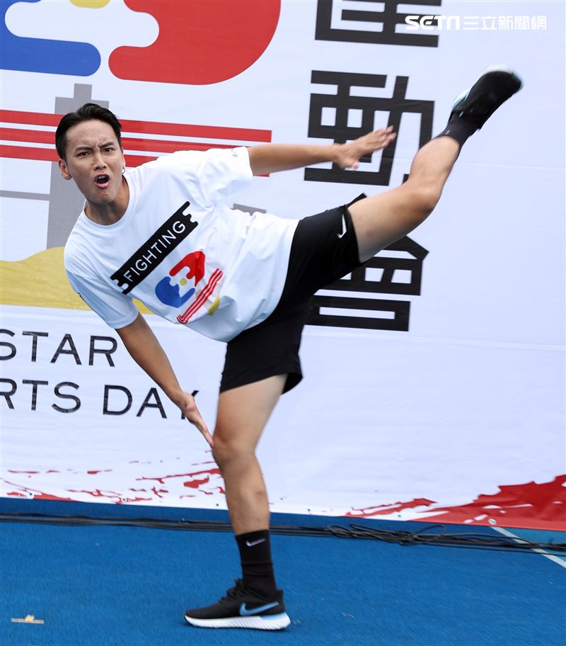 「全明星運動會」第四季漢之。（記者邱榮吉/攝影）