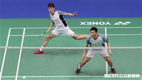 ▲羽球雙打選手李洋、王齊麟。（圖／記者劉彥池攝影）