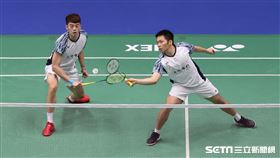 ▲羽球雙打選手李洋、王齊麟。（圖／記者劉彥池攝影）