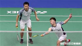 ▲羽球雙打選手李洋、王齊麟。（圖／記者劉彥池攝影）