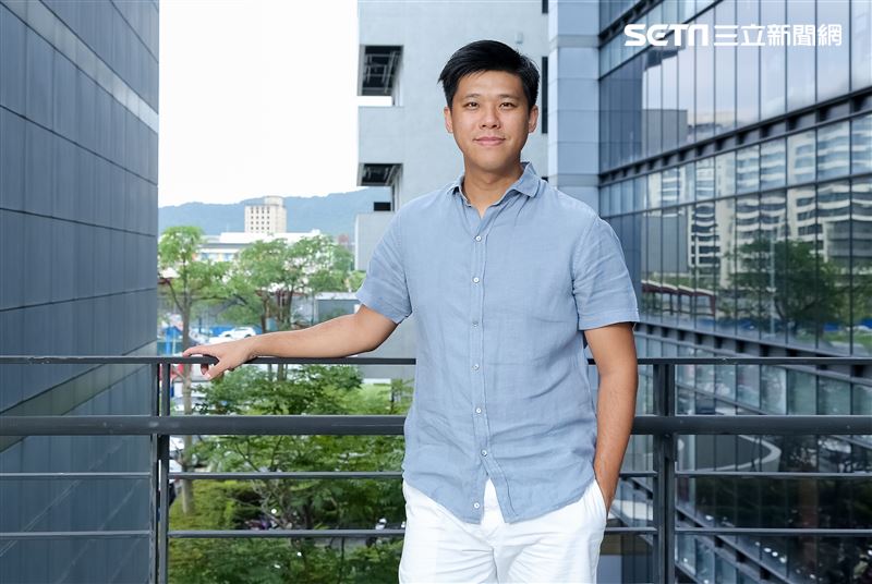 葛斯齊三立新聞網專訪。（圖／記者楊澍攝影）