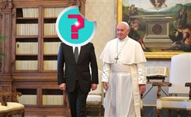 翻攝自教宗方濟各ig+澤倫斯基ig+普丁ig