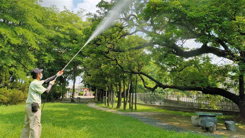 永靖鄭成功紀念公園綠美化成人氣景點