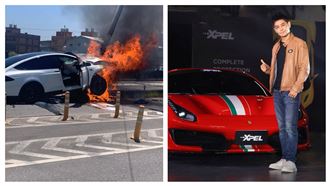 林志穎自撞！目擊者將父子拉出也沾血