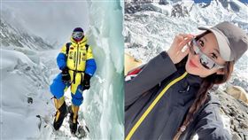 ▲曾格爾完成創舉，成為台灣首位登頂狂暴之山K2的登山家。（圖／翻攝自曾格爾 Grace Tseng臉書粉專）