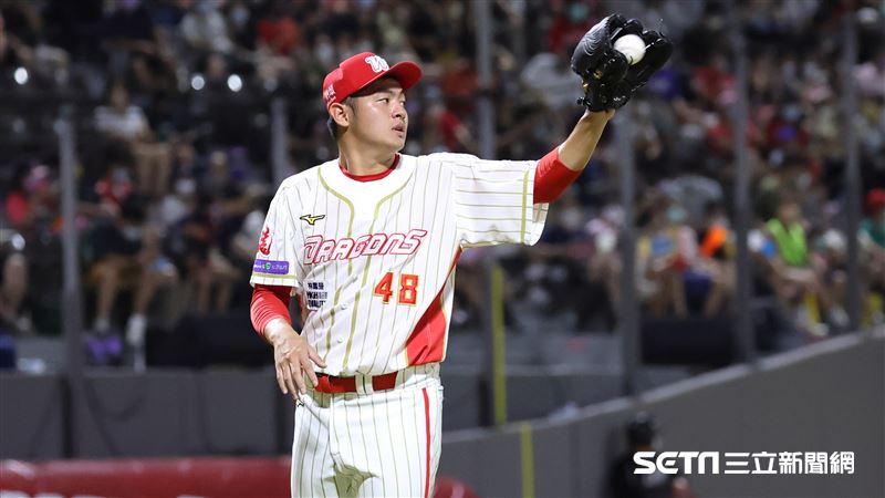 味全龍投手林逸達。(圖/記者劉彥池攝影)