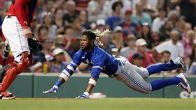 ▲塔皮亞（Raimel Tapia）敲出場內滿貫全壘打。（圖／美聯社／達志影像）