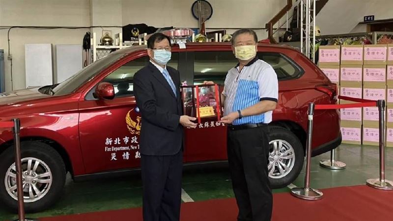 有感消防辛勞！新北議長捐災情勘查車