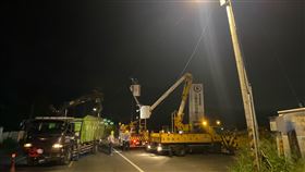 台電,停電,仁武區,仁林路,抓斗車