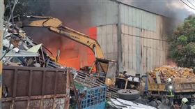 台中烏日回收場火警