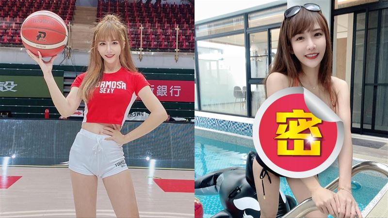 熱！啦啦隊女神脫剩泳衣：衣服穿不住