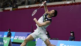 台灣男單一哥周天成。（圖／大會提供）